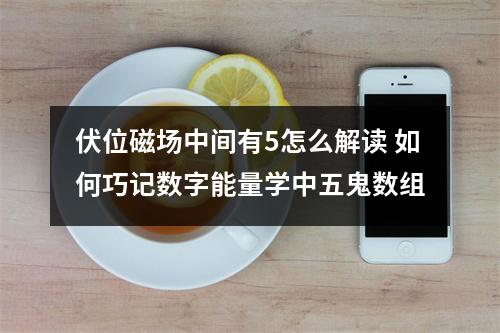 伏位磁场中间有5怎么解读 如何巧记数字能量学中五鬼数组