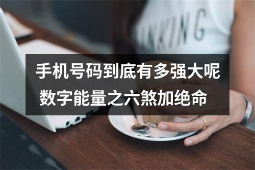 手机号码到底有多强大呢 数字能量之六煞加绝命