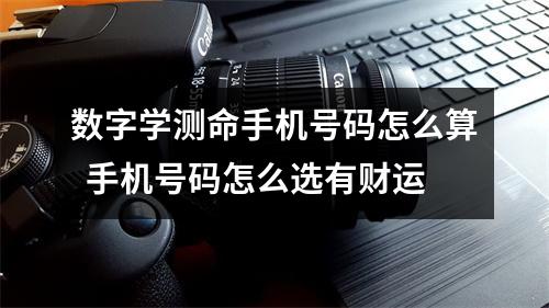 数字学测命手机号码怎么算  手机号码怎么选有财运