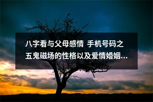 八字看与父母感情  手机号码之五鬼磁场的性格以及爱情婚姻观念