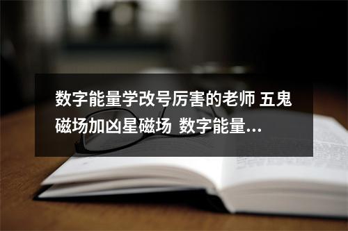 数字能量学改号厉害的老师 五鬼磁场加凶星磁场  数字能量学数字组合解析XX69693